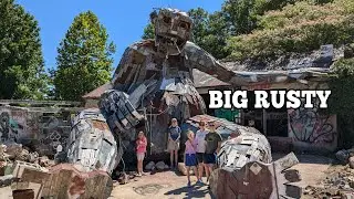 Big Rusty Troll Sculpture & Thomas Edison National Historical Park (New Jersey)