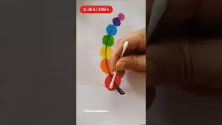 Rainbow feather drawing 🤯🪶🌈 #shorts #drawing #oilpastel #easy #diy #shortsvideo #paintingideas #art