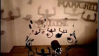 Listen to Black Women -  BLM Art Intervention, Shadow Projection NYC, LES
