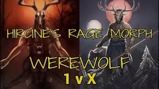 ESO - Hircine's Rage Morph - Werewolf 1vX