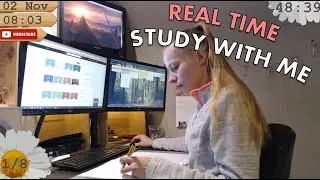 Study with me live 7 HOURS | University engineering student | 50/10 (silence) real time