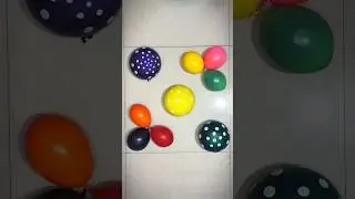 Satisfying Water Colour Balloon Pop in Reverse | Viral Orbeez Balloon ASMR | EP 20 #asmr #satisfying