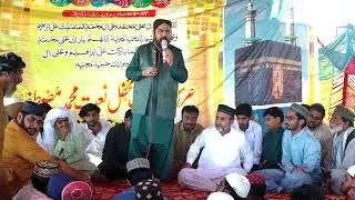 Ahmad Ali Hakim at Mehfil Naat 2025 at Urs Baba Syed Khadim Hussain Shah Talhar