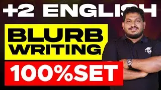 Plus Two English Onam Exam | Blurb Writing | Important Question | Eduport