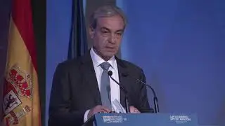Alfonso Sesé en la ceremonia de entrega del Premio Empresa Familiar 2019