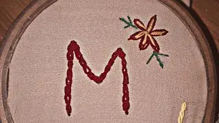 Beautiful Name Embroidery design💞.#tutorial .#art @Embroiderydesigns-p4r @YouTube