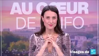 Aude Lechrist pr&eacute;sente Au C&oelig;ur de l'Info le 14 mars 2025 sur France 24