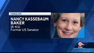 Former Senator Kassebaum says President Trump should be impeached