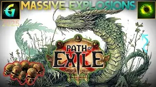 Massive Strand Map Explosions In POE 3.26.0d - Occultist Cold Snap Build Demo - Path Of Exile