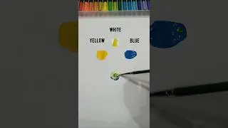 How To Make Light Green🟢|| Colour Mixing || #shorts #ytshorts #short #viral #youtubeshorts #trending