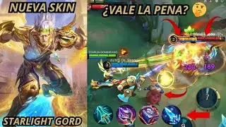 ! COMPR&Eacute; LA NUEVA SKIN STARLIGHT DE GORD GAMEPLAY BRUTAL | MOBILE LEGENDS!