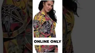 CROWLEY RAINBOW COLLAGE UNISEX BOMBER JACKET