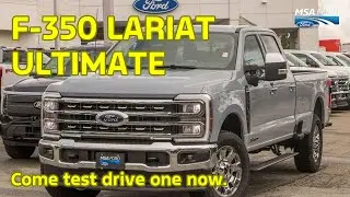 2025 Ford F-350 Lariat Power Stroke Diesel | Lariat Ultimate & FX4 Pkgs | Abbotsford, BC