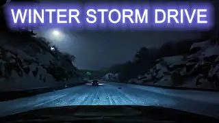 Boston Snowstorm 2026 | I-93 South Drive to Downtown During Heavy Snow