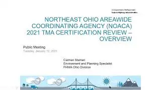Federal Certification Review Public Meeting