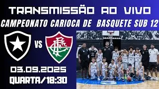 BOTAFOGO X FLUMINENSE SUB12 CAMPEONATO CARIOCA 03/09/2025