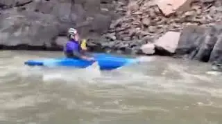 gavin flips his kayak and fucking dies