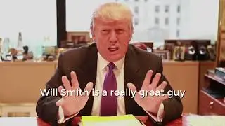 Donald Trump congratulates Will Smith