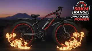 Voltebyk Runner Pro Red Color | Fat Tyre Electric Cycle India offers Free Home Delivery & COD