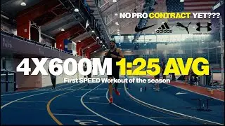 First SPEED Workout of the Season! | Road to Pro