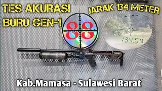 TES AKURASI UNIT BURU GEN-1 JARAK 134 METER