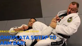 Omoplata Sweep to Arm Bar | Professor Mica Cipili | Gracie Jiu Jitsu Las Vegas
