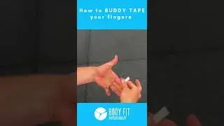 How to BUDDY TAPE your fingers