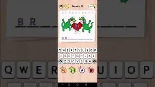 Brain Test : Tricky Words Movies Level 11-20 gameplay walkthrough