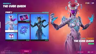 How to UNLOCK the CUBE QUEEN SKIN in Fortnite!