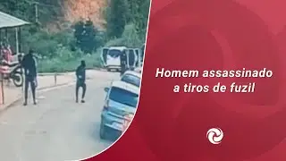 Após escapar de atentado em 2025, homem é morto a tiros de fuzil