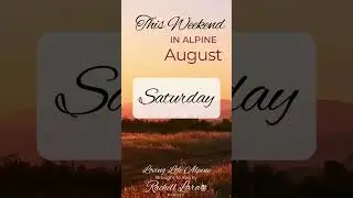 Things to Do This Weekend in Alpine, California