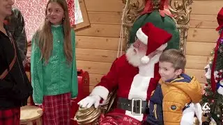 Santa Claus hears children&rsquo;s last-minute gift requests in San Luis Obispo