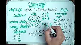9th Class Chemistry ⚗️ Bohr's Atomic Model v.imp Long Question ❓❓ 