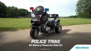 Kid Trax Police Trike Ride-on