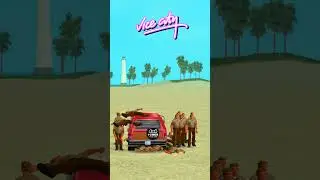 CAR FALLING ON 100 POLICE IN EVERY GTA GAMES #gta #gta5 #gtasanandreas #gtav #gta6 #gaming #shorts