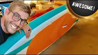 ★★★★★ Review of Roc Paddle Boards Inflatable Stand Up Paddleboard - Out of the Water Up Close Look
