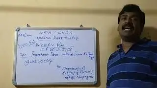 Session 54:- Indian economic thought - Dr V K R V Rao and his important ideas
