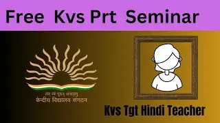 kvs prt interview preparation 2023 | Free Coaching | Meeting With a Experienced KV teacher