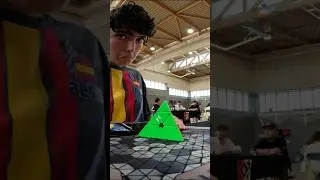 Pyraminx Solved in 1.73 Seconds! #shorts #speedcubing #cube #speedcube