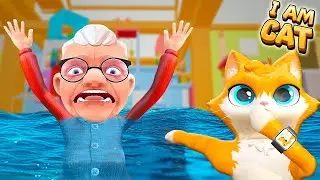 ¿INUNDÉ la CASA de la ABUELITA? (I Am Cat VR)