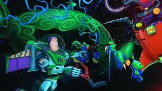 Buzz Lightyear Astro Blasters 1080p POV with Low Light Disneyland September 2023