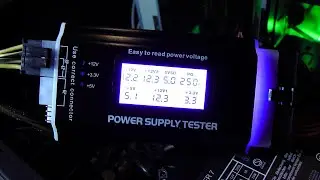 PC Netzteil Tester - Power Supply Tester