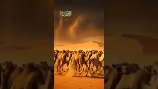 Desert Storm #animation #DreamScreenAI