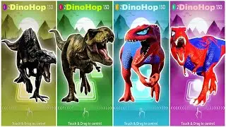 Jurassic World indoraptor🆚The Tyranosaurus🆚The Indominus Rex🆚The T-rex  Coffin Dance Song Tileshop