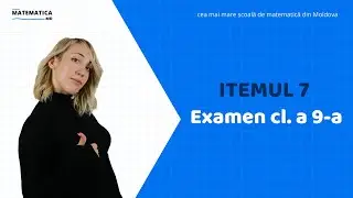 Determinăm aria trapezului (Itemul 7, Examen cl. a 9-a) | Matematica.md
