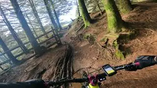 Skyline Trail  @ Afan - Unedited version all clips back2back