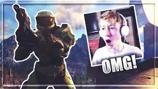 HALO INFINITE GAMEPLAY REACTION ft. CustomChief!