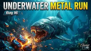 Day 16 | Full Underwater Metal Run 💎 Dunkleo OP! | ARK Survival Ascended | Game ON
