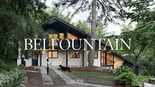 Inside a Home Hidden in a Forest on a Steep Slope (House Tour)