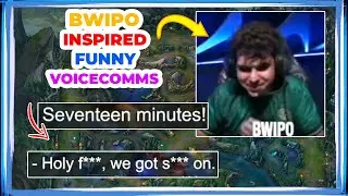 INSPIRED and BWIPO Being FUNNY in Voicecomms [FLY vs T1]